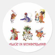 Alice & Haar Vrienden van Sprookjesland Stickers