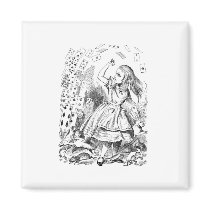 Alice in het Kaartenhuis van het Sprookjesland magneten