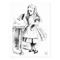 Alice in Sprookjesland drink me briefkaarten