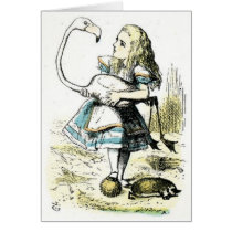 Alice in Sprookjesland: Flamingo kaarten