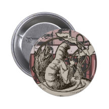 Alice In Wonderland Caterpillar Grunge (Pink)