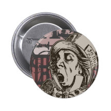 Alice In Wonderland Mad Hatter Grunge (Pink)