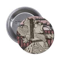 Alice In Wonderland Queen of Hearts Grunge (Pink)