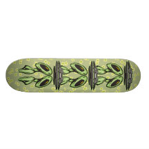 Aliens et UFO femelles Skateboards Personnalisables