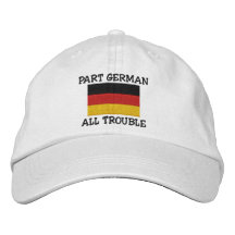 Allemand de partie tout le casquette brodé par pro casquettes brodées