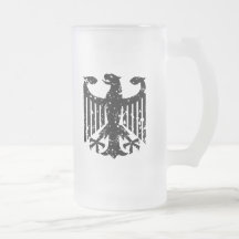 Allemand vintage Eagle Tasses À Café