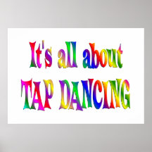 Allen over Tapdansen Poster