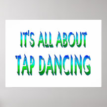 Allen over Tapdansen Posters