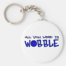 Allen u wenst is Wobble DUBSTEP BAARS Sleutelhangers