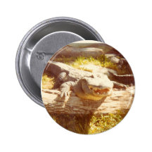 ALLIGATOR BADGE AVEC ÉPINGLE