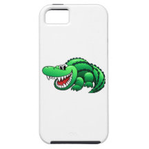 Alligator de bande dessinée coque Case-Mate iPhone 5