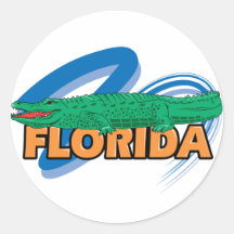 Alligator de la Floride Autocollant