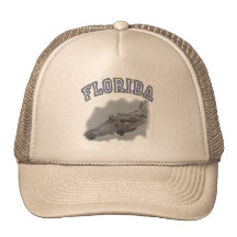 Alligator de la Floride Casquettes De Camionneur