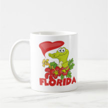 Alligator de la Floride Tasse