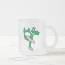 alligator drôle de ballerine tasse à café
