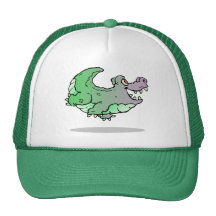 Alligator heureux casquette de camionneur