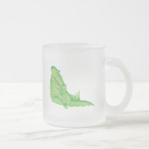 alligator mignon de sommeil tasse à café