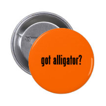 alligator obtenu ? badge avec épingle
