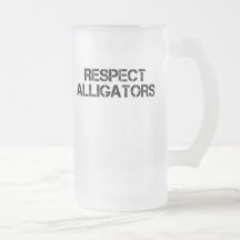 Alligators de respect tasse