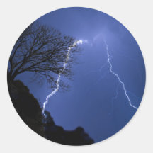 allumage - nuit orageuse autocollants