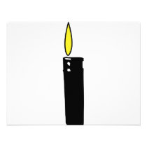allumeur avec l'icône de flamme invitations