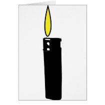allumeur avec l'icône de flamme cartes