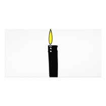 allumeur avec l'icône de flamme photocartes