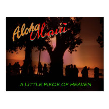 Aloha Maui Carte Postale