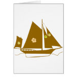 Aloha yacht de souvenir cartes de vœux