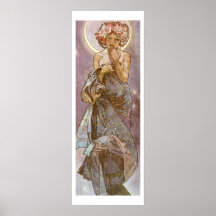 Alphone Mucha ~ het Poster van de Maan 1902