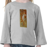 Alphonse Mucha - Art Nouveau - Spring T-shirt