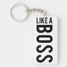 ALS een WERKGEVER Sleutelhanger