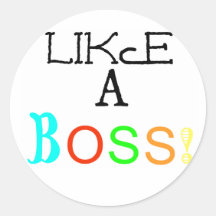 Als een Werkgever! - Sticker
