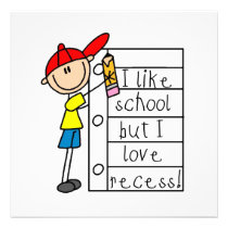 Als het Reces van de Liefde van de School uitnodigingen