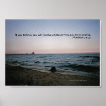 Als u gelooft poster