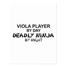 Alto Ninja mortel par nuit Cartes Postales