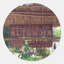 Altun ha adhésifs ronds