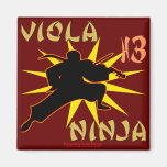 Altviool Ninja Koelkast Magneetjes