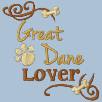 Amant de great dane chemises brodées