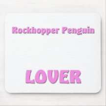 Amant de pingouin de Rockhopper Tapis De Souris