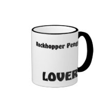 Amant de pingouin de Rockhopper Tasse À Café
