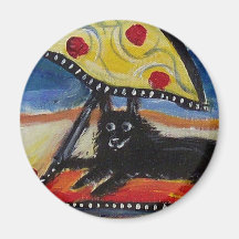 Amant de plage de Schipperke Aimants