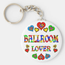 Amant de salle de bal porte-clefs