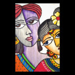 Amants éternels - Radha Krishna papier à lettres