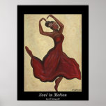 Âme en affiche de mouvement