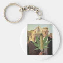 Amerikaanse gotisch-toelage-houten cornnabistomacc sleutel hanger
