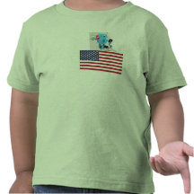 Amerikaanse robot shirt