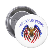 Amerikaanse Trots Eagle Buttons