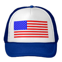 AMERIKAANSE VLAG MESH PETTEN