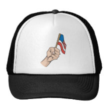 Amerikaanse Vlag Petten Met Netje